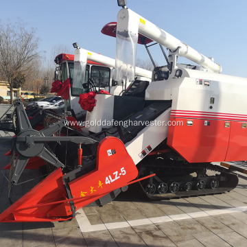 Good performance crawler type rice combine harvester